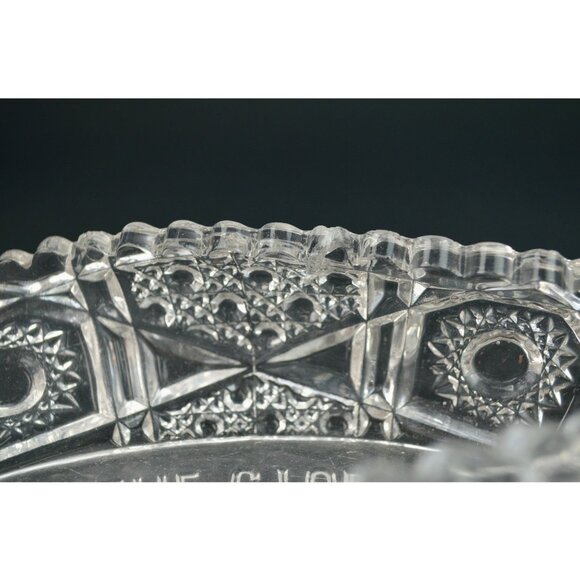 Relish Pickle Dish Fentec EAPG Clear Cut The Globe Furniture & Carpet Co. Advert - Picture 7 of 8